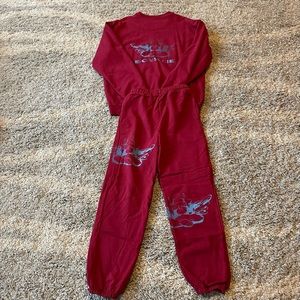 BOYS LIE urban outfitters set. Pants size medium, sweatshirt o/s